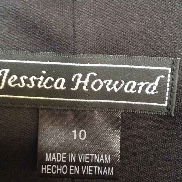 Jessica Howard Waterfall Front Fully Lined Brick Red Midi-Dress - Picture 9 of 10